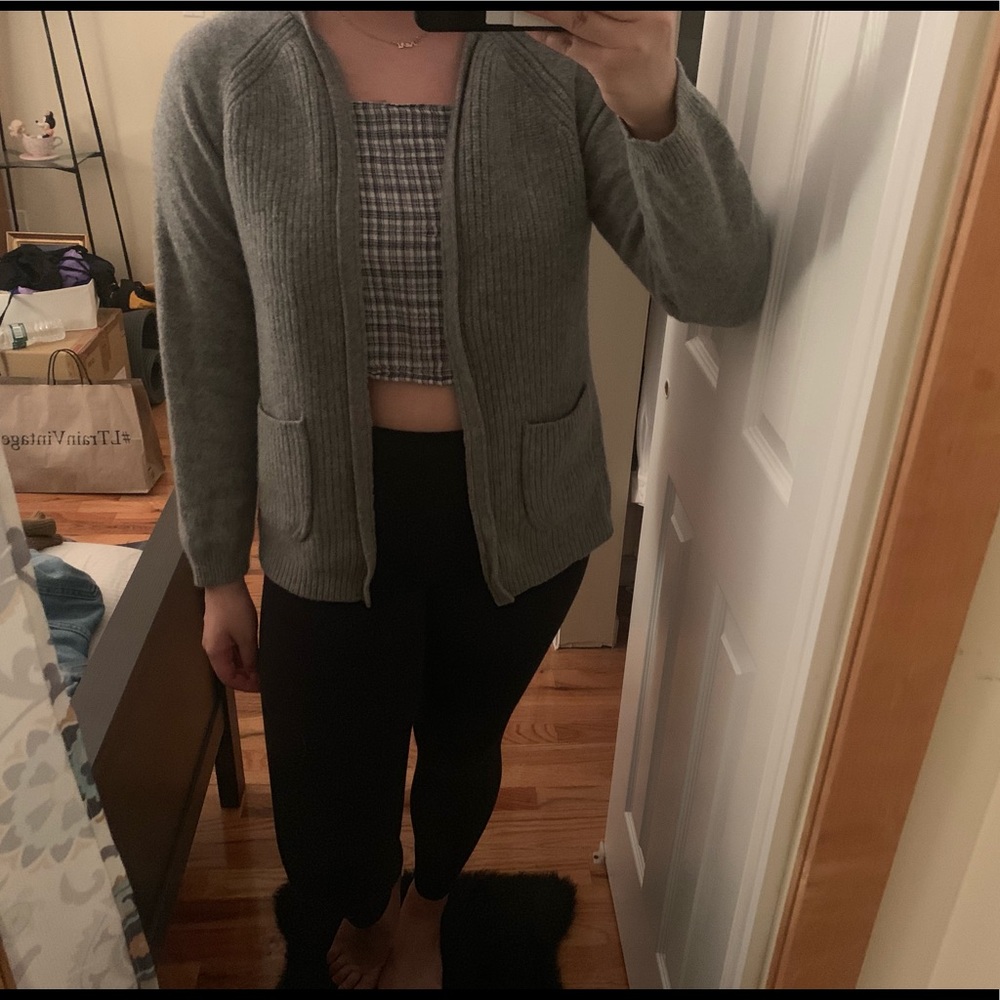Wool cardigan